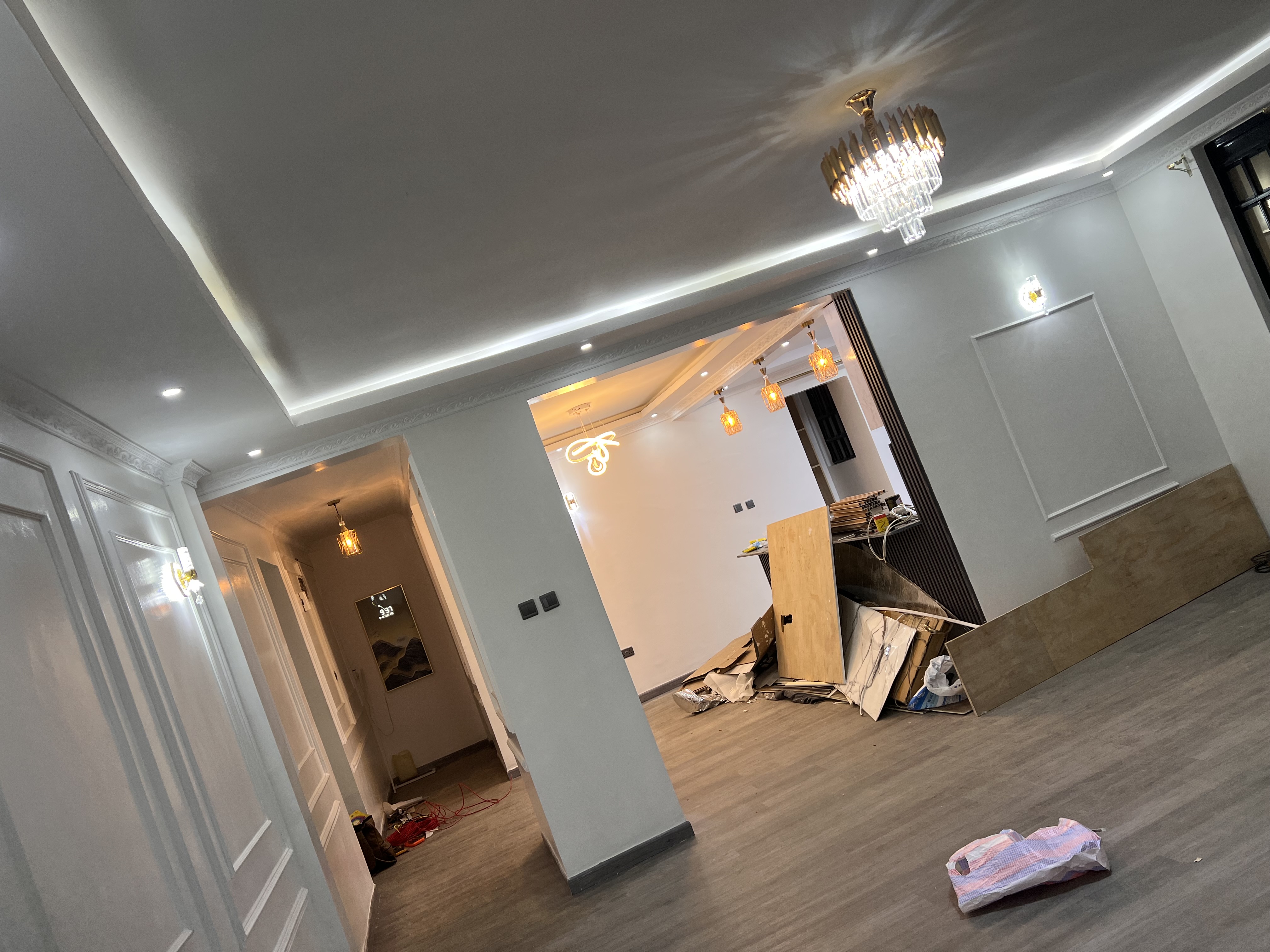 Mugutha House Interior and Exterior Works and Pergola